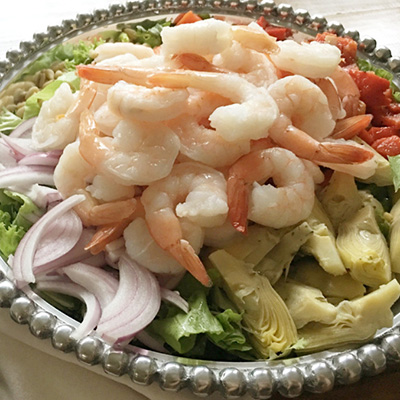 Easy Greek Shrimp Salad